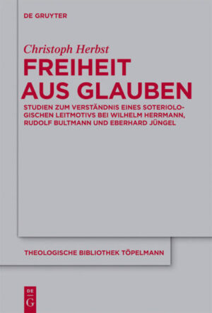 In der Tradition reformatorischer Theologie ist „Freiheit“ ein Leitmotiv für die Entfaltung der Heilsbedeutung des christlichen Glaubens. Zugleich steht Freiheit auch im Zentrum des neuzeitlichen Selbstbewusstseins.Christoph Herbst untersucht drei protestantische Klassiker des 19. und 20. Jahrhunderts auf ihr Verständnis der „Freiheit aus Glauben“. In eingehenden Analysen der systematisch-theologischen Entwürfe von Wilhelm Herrmann, Rudolf Bultmann und Eberhard Jüngel werden erhebliche Differenzen, vor allem aber ein überraschender Konsens sichtbar: Der Glaube befreit den neuzeitlichen Menschen von der Fixierung auf objektivierende Rationalität und ihre problematischen Folgen für seinen Selbst- und Weltumgang.In den Theologien Herrmanns, Bultmanns und Jüngels, die diese These auf je eigene Weise entfalten, wird eine bemerkenswerte Problemkontinuität seit dem Ende des 19. Jahrhunderts sichtbar. Herbst plädiert dafür, die derart profilierte Zentralstellung der „Freiheit aus Glauben“ in einer „Theologie der Freiheit“ weiterzuführen, um den christlichen Glauben unter neuzeitlichen Bedingungen zu plausibilisieren.