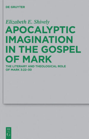 This narrative study uses Mark 3:22-30 as an interpretive lens to show that the Gospel of Mark has a thoroughly apocalyptic outlook. That is, Mark 3:22-30 constructs a symbolic world that shapes the Gospel’s literary and theological logic. Mark utilizes apocalyptic discourse, portraying the Spirit-filled Jesus in a struggle against Satan to establish the kingdom of God by liberating people to form a community that does God’s will. This discourse develops throughout the narrative by means of repetition and variation, functioning rhetorically to persuade the reader that God manifests power out of suffering, rejection, and death. This book fits among literary studies that focus on Mark as a unified narrative and rhetorical composition, and uses narrative analysis as a key tool. While narrative approaches to Mark generally offer non-apocalyptic readings, this study clarifies the symbols, metaphors and themes of Mark 3:22-30 in light of the religious and social context in which the Gospel was produced in order to understand Mark’s persuasive aims towards the reader. Accordingly, a comparative analysis of Jewish apocalyptic literature informs the use of Mark 3:22-30 as a paradigm for the Gospel.