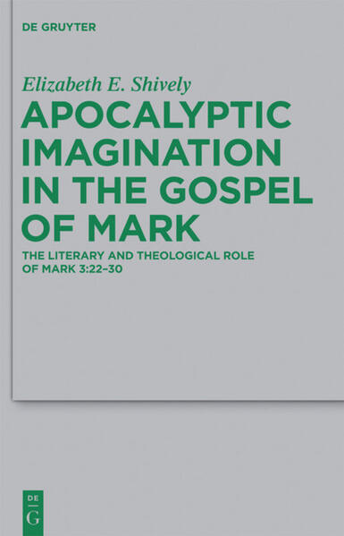 This narrative study uses Mark 3:22-30 as an interpretive lens to show that the Gospel of Mark has a thoroughly apocalyptic outlook. That is, Mark 3:22-30 constructs a symbolic world that shapes the Gospel’s literary and theological logic. Mark utilizes apocalyptic discourse, portraying the Spirit-filled Jesus in a struggle against Satan to establish the kingdom of God by liberating people to form a community that does God’s will. This discourse develops throughout the narrative by means of repetition and variation, functioning rhetorically to persuade the reader that God manifests power out of suffering, rejection, and death. This book fits among literary studies that focus on Mark as a unified narrative and rhetorical composition, and uses narrative analysis as a key tool. While narrative approaches to Mark generally offer non-apocalyptic readings, this study clarifies the symbols, metaphors and themes of Mark 3:22-30 in light of the religious and social context in which the Gospel was produced in order to understand Mark’s persuasive aims towards the reader. Accordingly, a comparative analysis of Jewish apocalyptic literature informs the use of Mark 3:22-30 as a paradigm for the Gospel.