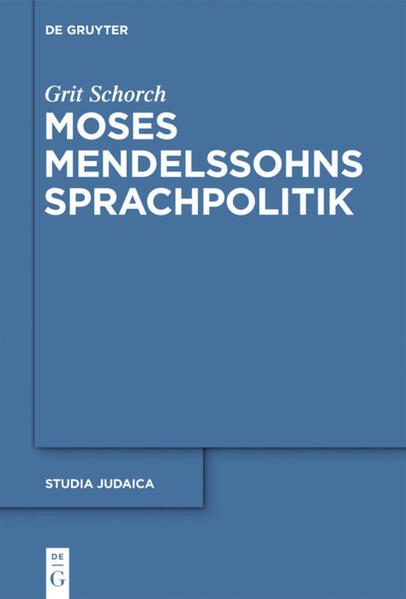 Grit Schorch hat die erste umfassende Untersuchung zur Sprachauffassung des jüdischen Philosophen Moses Mendelssohn (1729-1786) vorgelegt und damit ein Desiderat der Forschung erfüllt.Die Analyse von Mendelssohns Sprachphilosophie führt den Leser quer durch die deutschen und hebräischen Teile seines Oeuvres. Die derart neu gewonnene Perspektive auf Übersetzungstheorie, Ästhetik, Metaphysik, Logik, Offenbarungsauffassung und Politik lässt einen erkenntnis- und wissenschaftstheoretischen Fallibilismus hervortreten, der von Mendelssohn in der Philosophie des jüdischen Mittelalters verankert und in der Auseinandersetzung mit den skeptischen Strömungen der Aufklärung geschärft wird.Mendelssohns Werk markiert den Anfang zweier Spracherneuerungsbewegungen, im Zuge derer Deutsch als jüdische Sprache und Hebräisch als Nationalsprache etabliert wurden. Sein philosophisch begründeter Multilingualismus wird als Alternative zu monolingualen Nationalsprachen-Konzepten beschrieben. Der Fluchtpunkt der Sprachphilosophie Mendelssohns ist damit keine Metaphysik, sondern die politische Idee einer gerechten, sozialen Ordnung. Die Dialektik von menschlicher und heiliger Sprache, von „irdischer und himmlischer Politik“ bestimmt diese Idee.