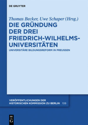 Die Gründung der drei Friedrich-Wilhelms-Universitäten | Bundesamt für magische Wesen