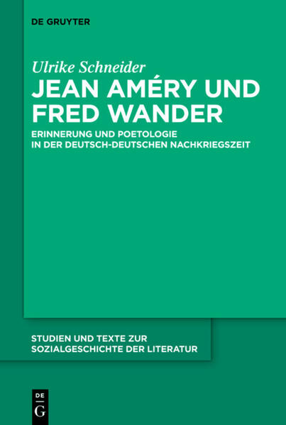 Jean Améry und Fred Wander | Bundesamt für magische Wesen