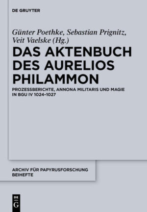 Das Aktenbuch des Aurelios Philammon | Bundesamt für magische Wesen