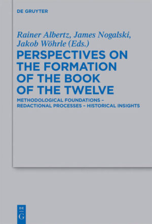The formation of the Book of the Twelve is one of the most vigorously debated subjects in Old Testament studies today. This volume assembles twenty-four essays by the world’s leading experts, providing an overview of the present state of scholarship in the field. The book’s contributors focus on questions of method, history, as well as redactional and textual history.