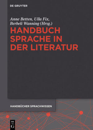 Handbuch Sprache in der Literatur | Bundesamt für magische Wesen