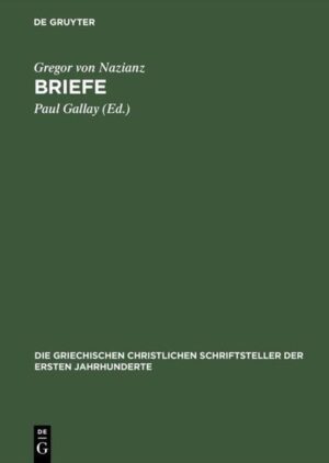 The series is devoted to Christian texts from the Greek-speaking parts of the ancient Roman Empire. Published since 1897 (first in Leipzig, then in Berlin) by the Royal Prussian Academy under the project Griechische Christliche Schriftsteller, which was continued by the Berlin-Brandenburg Academy, the series offers large critical editions accompanied by historical introductions and indices of those works that have not been included in other major editions. When complete, the series will provide complete coverage of the first three centuries.