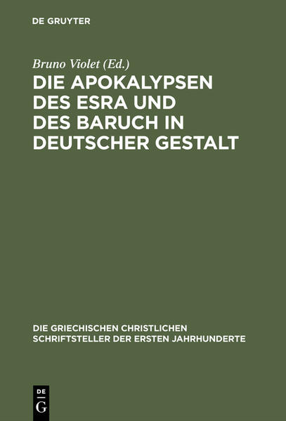 Die Reihe Die Griechischen Christlichen Schriftsteller der ersten Jahrhunderte (GCS) veröffentlicht seit 1897 (zuerst in Leipzig, dann in Berlin) die Ergebnisse des Akademieprojektes Griechische Christliche Schriftsteller, begonnen in der damaligen Königlich Preußischen Akademie der Wissenschaften, fortgeführt in der Berlin-Brandenburgischen Akademie der Wissenschaften. Sie bietet in großen kritischen Ausgaben mit historisch orientierenden Einleitungen und Registern diejenigen Werke, die ursprünglich im griechischsprachigen Teil des antiken kaiserzeitlichen Christentums entstanden sind und nicht von den anderen großen Editionsreihen herausgegeben werden. Für die ersten drei Jahrhunderte wird dabei Vollständigkeit angestrebt.