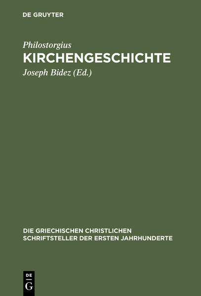 Die Reihe Die Griechischen Christlichen Schriftsteller der ersten Jahrhunderte (GCS) veröffentlicht seit 1897 (zuerst in Leipzig, dann in Berlin) die Ergebnisse des Akademieprojektes Griechische Christliche Schriftsteller, begonnen in der damaligen Königlich Preußischen Akademie der Wissenschaften, fortgeführt in der Berlin-Brandenburgischen Akademie der Wissenschaften. Sie bietet in großen kritischen Ausgaben mit historisch orientierenden Einleitungen und Registern diejenigen Werke, die ursprünglich im griechischsprachigen Teil des antiken kaiserzeitlichen Christentums entstanden sind und nicht von den anderen großen Editionsreihen herausgegeben werden. Für die ersten drei Jahrhunderte wird dabei Vollständigkeit angestrebt.