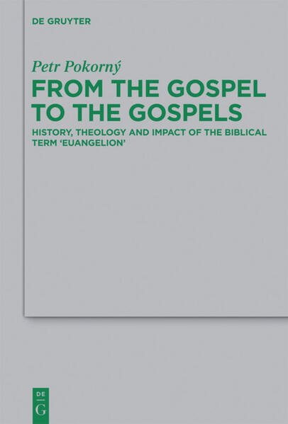 The monograph is devoted to a crucial point of Christian theology: its development from the short formulae of the ‘gospel’ (euangelion)-as the first reflected expressions of Christian faith-to the theology of literary Gospels as texts that evoked the idea of Christian canon as a counterpart of the “Law and Prophets”. In the formulae of the oral gospel the apocalyptic expectations are adapted into a “doubled” or “split” eschatology: The Messiah has appeared, but the messianic reign is still the object of expectation. The experience with Jesus’ post Easter impact has been named as “resurrection” of which God was the subject. Since the apocalyptic “resurrection” applied for many or all people, the resurrection of Jesus became a guarantee of hope. The last chapters analyze the role of the oral gospel in shaping the earliest literary Gospel (Mark). This book analyses Gospels as texts that (re-)introduced Jesus traditions into the Christian liturgy and literature. Concluding paragraphs are devoted to the titles of the individual Gospels and to the origins of the idea of Christian canon.