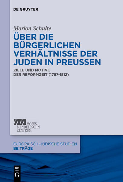 Über die bürgerlichen Verhältnisse der Juden in Preußen | Bundesamt für magische Wesen