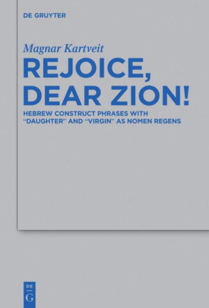 The phrase “Daughter of Zion” is in recent Bible translations often rendered “Daughter Zion”. The discussion behind this change has continued for decades, but lacks proper linguistic footing. Parlance in grammars, dictionaries, commentaries and textbooks is often confusing. The present book seeks to remedy this defect by treating all relevant expressions from a linguistic point of view. To do this, it also discusses the understanding of Hebrew construct phrases, and finds that while there is a morphological category of genitive in Akkadian, Ugaritic and Arabic, Hebrew, Aramaic and Syriac do not display it. The use of this term as a syntactical category is unfortunate, and the term should be avoided in Hebrew grammar. Metaphor theory and the use of irony are also tools in the discussion of the phrases. As a result of the treatment, the author finds that there are some Hebrew construct phrases where nomen regens describes the following nomen rectum, and the description may be metaphorical, in some cases also ironical. This seems to be the case with “Daughter of Zion” and similar phrases. This understanding calls for a revision of the translation of the phrases, and new translations are suggested.