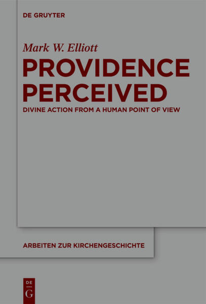 This book will offer an account not so much of God’s Providence an sich, but rather of divine providence as experienced by believers and unbelievers. It will not ask questions about whether and how God knows the future, or how suffering can be accounted for (as is the case in the treatments by William Lane Craig, Richard Swinburne, or J. Sanders), but will focus on prayer and decision-making as a faithful and/or desperate response to the perception of God as having some controlling influence. The following gives an idea of the ground to be covered: The patristic foundations of the Christian view of Providence