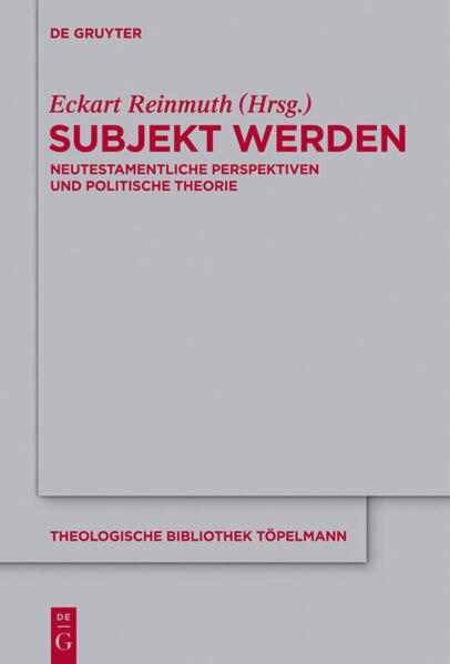 Die Frage nach dem Subjekt politischen Handelns bildet eines der aktuellen Themen politischer Philosophie, nachdem sich ‚klassische‘ Subjekttheorien einer grundlegenden Kritik unterzogen sahen. Im Mittelpunkt steht die doppelte Bedeutung des Subjekts als eines subiectum: Das Subjekt wird nicht als freie Setzung von Identität verstanden, sondern als eingebunden in vielfältige Unterwerfungsstrukturen gesehen. Der Aufsatzband geht von der These aus, dass grundlegende Elemente gegenwärtiger Subjekttheorien im Neuen Testament auf eigene Weise thematisiert werden. Zur Frage steht damit, wie spezifische Erfahrungen von Marginalisierung und Exklusion, von Ermächtigung und Gemeinschaft in neutestamentlichen Texten bearbeitet und Strategien der Subjektwerdung kommuniziert werden. Das geschieht keineswegs einheitlich, sondern in unterschiedlichen Interpretationsprozessen der Jesus-Christus-Geschichte. Vor diesem Hintergrund zeichnen sich lohnende Perspektiven auf gegenwärtige Theorien des politischen Subjekts ab, deren interdisziplinäre Reflexion einen Beitrag zum gegenwärtigen Diskurs des Politischen bildet.