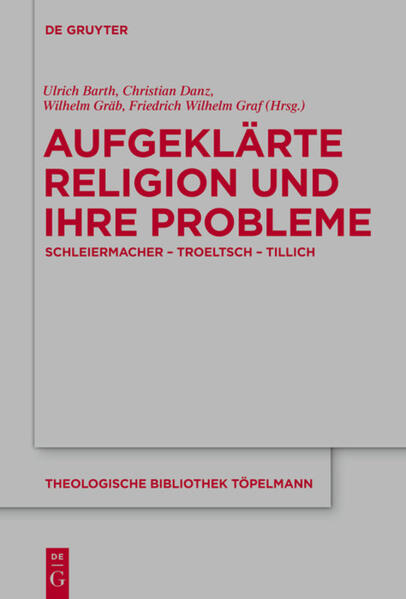 ‚Religion‘ und ‚Aufklärung‘ markieren zwei spannungsvolle Stichworte in den kontroversen Debatten um das Projekt der Moderne. Sie betreffen die Religion und ihr Verhältnis zur humanen Vernunft überhaupt. Die gegenwärtigen, zum Teil höchst kontrovers geführten Auseinandersetzungen um Religion, deren vermeintliche Wiederkehr, ihren Gestaltwandel sowie ihre Rolle in der modernen Gesellschaft gewinnen freilich erst dann an Tiefenschärfe, wenn man sie in ihre mit der europäischen Aufklärung beginnende moderne Problemgeschichte einträgt. Es zeichnet das Werk Friedrich Schleiermachers, Ernst Troeltschs sowie Paul Tillichs aus, diesen modernen Problemhorizont umfassend in ihre religionsphilosophischen und theologischen Auslegungen aufgenommen zu haben. Der Band beleuchtet nicht nur die Konzeptionen dieser drei Autoren, sondern lotet zugleich die gegenwärtigen Problemanforderungen einer aufgeklärten Religion sowie die Grenzen der religiösen Aufklärung durch die Einbeziehung der historischen Perspektive aus.