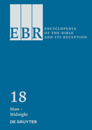 The projected thirty-volume Encyclopedia of the Bible and Its Reception (EBR) is intended to serve as a comprehensive guide to the current state of knowledge on the background, origins, and development of the canonical texts of the Bible as they were accepted in Judaism and Christianity. Unprecedented in breadth and scope, this encyclopedia also documents the history of the Bible's interpretation and reception across the centuries, not only in Judaism and Christianity, but also in literature, visual art, music, film, and dance, as well as in Islam and other religious traditions and new religious movements. The EBR is also available online. Blogger’s Choice-Articles recommended by biblioblogger Jim West (https://zwingliusredivivus.wordpress.com) Sidnie White Crawford (East Stroudsburg, Pa., USA), Matriarch, Matriarchs IV. Judaism A. Second Temple and Hellenistic Judaism Crawford begins her subsection thusly: "In Second Temple Jewish literature, the matriarchs of Israel-Sarah and Hagar, Rebekah, and Leah, Rachel, Zilpah, and Bilhah-appear alongside their male counterparts Abraham, Isaac, and Jacob in retellings of Genesis, in parabiblical literature based on Genesis, and in testamentary literature. For the most part, the matriarchs simply reprise their roles in Genesis as wives and mothers, although occasionally new information about one or the other designed to fill in gaps in the Genesis narrative (especially in genealogy) appears." The information in the remainder of the entry is helpful as well as thorough. Johannes Unsok Ro (Tokyo, Japan), Mebunnai This very brief (one paragraph) entry notes the textual uncertainty of this character and points readers in the direction of a possible solution. The thoroughness of EBR is once again on display as this entry illustrates the fact that no corner of the biblical text is too obscure to be overlooked and ignored. Anthony Swindell (Llanidloes, United Kingdom), Mediator V. Literature One of the more extensive entries is ‘Mediator.’ Written by a range of scholars, and covering many aspects of the word’s usage both in and out of Scripture, one of the more interesting sections is its treatment in literature. Anthony Swindell writes in part, "Angels as mediators receive extensive treatment in literature, particularly after the prominence given to Michael in the Song of Roland (12th cent.). The angel Raphael becomes in literature a sort of living extra-biblical extension of the Book of Tobit in texts extending from works connected with the medieval Guild of St. Raphael to Sally Vickers’ novel, Miss Garnet’s Angel (2000)." The entire entry is very much worth examining. André Lemaire (Paris, France), Mediterranean Sea I. Ancient Near East and Hebrew Bible/Old Testament Lemaire’s work describes the Mediterranean as it is mentioned in the Hebrew Bible. Noting first its geographical features, he rightly then observes, "The first chapter of the book of Jonah seems to be characteristic of the general feeling of the ancient Israelites towards the "Great Sea." This is an interesting contribution and it has ample examples from Scripture to illustrate the points Lemaire makes. Eve-Marie Becker (Münster, Germany), Meek, Meekness II. New Testament "The Greek term for ‘meek/meekness’ is πραΰς κτλ." Becker writes. Following this, she analyzes the term quite thoroughly, astutely observing "In 1 Cor 4:21 and Gal 5:23, Paul defines πραΰτης in close affinity to ἀγάπη and πνεῦμα, and thus reveals its meaning in light of the community’s Christ-believing identity." She demonstrates, in sum, that the early Church may have had a vocabulary in common with the wider world, but it also put its own stamp on many words (my words, not hers). Matthieu Richelle (Vaux-sur-Seine, France), Melech At the conclusion of this brief entry we read "According to Brettler, the name Melech hints at a dynastic hope among descendants of Saul. This hypothesis is related to a (disputed) onomastic analysis according to which the element ‘melech’ in some Hebrew names refers to a human king (e.g., Abimelech would mean ‘My father is king’ not ‘The divine Father is king’)." What precedes, though brief, is intriguing. Richard R. Viladesau (Seaford, N.Y., USA), Messiah VIII. Visual Arts Noting "By the time visual art became common in Christianity, the title ‘Messiah’ (Christ) had effectively become part of Jesus’ name, while his function as the promised king of Israel was subsumed into the Johannine notion of the divine Logos made flesh, a universal savior and redeemer. In early Christian art, the symbols of his exalted status were largely taken from the Greco-Roman iconography of the gods and of the emperor: a purple or gold toga and/or claves. He is sometimes enthroned above the cosmos," Viladesau looks deeply into the many ways in which the Messiah has been portrayed in art. A very interesting painting of the figure of the Messiah is found in the entry. Artwork is an important resource included in the Encyclopedia and such resources are immensely helpful for illustrative purposes for students and classes.