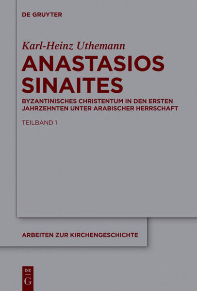 Lange galt eine umfassende Untersuchung zu Anastasios Sinaites (7./8. Jh.) als Desiderat. Auf der Basis der seit 1981 erschienenen Editionen legt Karl-Heinz Uthemann hier erstmals eine ausführliche Analyse von Anastasios’ Hauptwerk (Hodegos) vor und stellt auf der Basis seiner christologischen Schriften dessen Verständnis vom Bekenntniss von Chalkedon (451) dar. Dabei wird stets auf den Zusammenhang der christologischen Debatten dieser Zeit wertgelegt. Der zweite Teil widmet sich Anastasios als Prediger und Apologet gegenüber Islam und Judentum, wobei sowohl nicht edierte Texte als auch die frühe Wirkungsgeschichte seiner Dialexis adversus Iudaeos berücksichtigt werden. Überblicke über Editionen, Überlieferungs- und Wirkungsgeschichte kleinerer Schriften des Anastasios Sinaites runden dieses Buch ab.