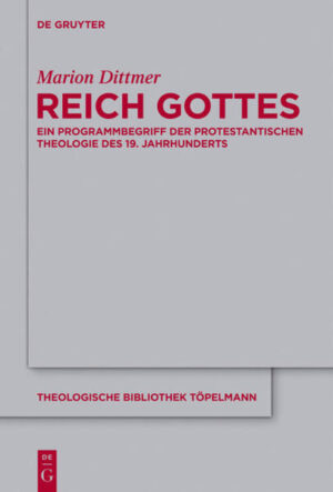 Die Vorstellung vom Reich Gottes ist in der Theologie des 19. Jahrhunderts eine allseits präsente, in der Forschungsliteratur gleichwohl nur marginal beachtete. Die vorliegende Untersuchung widmet sich diesem Leitmotiv der Theologie des 19. Jahrhunderts wie auch seinen gesellschaftlichen und sozialpolitischen Verflechtungen. Zu diesem Zweck wird das Oeuvre dreier Theologen exemplarisch herangezogen, nämlich dasjenige Isaak August Dorners (1809-1884), Johann Tobias Becks (1804-1878) sowie Franz Theremins (1780-1846), der-heute nahezu in Vergessenheit geraten-in seiner Zeit als Prediger wie auch als Schriftsteller stark rezipiert wurde. In den Einzelanalysen wird deutlich, dass der Reich-Gottes-Begriff der jeweils entscheidende Bezugspunkt dieser sehr verschiedenen theologischen Ansätze ist