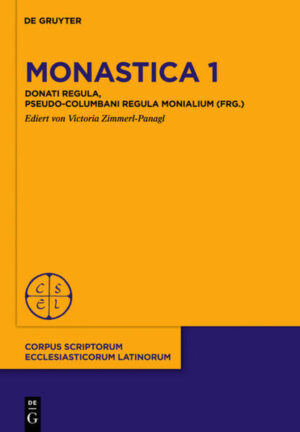 This volume presents a critical edition of two Latin monastic texts from late antiquity along with a scholarly introduction. The Regula Donati and the anonymous Fragmentum Regulae were both designed for nunneries. Donat’s rules in particular transmit a complex tradition of early monastic rules.