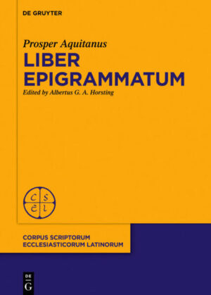 This volume of the CSEL presents the first critical edition of Prosper of Aquitaine’s Liber epigrammatum, edited by A. Horsting. From his position at the side of Pope Leo, Prosper composed a poetical synthesis of Augustine’s vast œuvre, writing poems inspired by maxims he had excerpted from his works. The epigrams were a guide to Augustine that was both authoritative and pleasant to read. His synthesis became an essential part of the school curriculum from the days of Charlemagne to those of Louis XIV, serving as the first and most universal interpretative scheme for Augustine’s theology for generations of students. The poems, though little known and studied today, were widely read throughout the Middle Ages, in the debates of the Reformation over the nature of predestination and grace, and again in the controversies over the teachings of Port Royal.This popular text is preserved in more than 180 manuscripts. In order to establish the text, those manuscripts fragments copied before the twelfth century have been used, a group amounting to around forty textual witnesses. This volume fills a major desideratum in the field of Christian Latin poetry and will be of interest to philologists, theologians, and historians of Late Antiquity and the Middle Ages.
