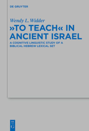 This book employs cognitive linguistics to determine the foundational elements of the ancient Israelites’ concept of teaching as reflected in the text of the Hebrew Bible and Ben Sira. It analyzes four prominent lexemes that comprise a lexical set referring to the act of teaching: ירה-H, למד-D, ידע-H, and יסר-D. The study concludes that, in its most basic form, the concept of teaching in ancient Israel was that a teacher creates the conditions in which learning can occur. The methodology employed in this project is built on a premise of cognitive studies, namely, that because teaching is a universal human activity, there is a universal concept of teaching: one person A recognizes that another person B lacks knowledge, belief, skills, and the like (or has incomplete or distorted knowledge, etc.), and person A attempts to bring about a changed state of knowledge, belief, or skill in person B. This universal concept provides the starting place for understanding the concept of teaching that Biblical Hebrew reflects, and it also forms the conceptual base against which the individual lexemes are profiled. The study incorporates a micro-level analysis and a macro-level analysis. At the micro-level, each lexeme is examined with respect to its linguistic forms (the linguistic analysis) and the contexts in which the lexeme occurs (the conceptual analysis). The linguistic analysis considers the clausal constructions of each instantiation and determines what transitivity, ditransitivity, or intransitivity contributes to the meaning. Collocations of the lexeme, including prepositional phrases, adverbial adjuncts, and parallel verbs, are evaluated for their contribution to meaning. The conceptual analysis of each lexeme identifies the meaning potential of each word, as well as what aspect of the meaning potential each instantiation activates. The study then determines the lexeme’s prototypical meaning, which is profiled on the base of the universal concept of teaching. This step of profiling represents an important adaptation of the cognitive linguistics tool of profiling to meet the special requirements of working with ancient texts in that it profiles prototype meanings, not instantiations. In the macro-analysis, the data of all four lexemes in the lexical set are synthesized. The relationships among the lexemes are assessed in order to identify the basic level lexeme and consider whether the lexemes form a folk taxonomy. Finally, the profiles of the four prototype meanings are collated and compared in order to describe the ancient Israelite concept of teaching. The study finds that the basic level item of the lexical set is למד-D based on frequency of use and distribution. In its prototypical definition, למד-D means to intentionally put another person in a state in which s/he can acquire a skill or expertise through experience and practice. In contrast to this sustained kind of teaching, the prototypical meaning of ירה-H is situational in nature: a person of authority or expertise gives specific, situational instruction to someone who lacks knowledge about what to do. The lexemes יסר-D and ידע-H represent the most restricted and the most expansive lexemes, respectively: the prototypical meaning of יסר-D is to attempt to bring about changed behavior in another person through verbal or physical means, often to the point of causing pain