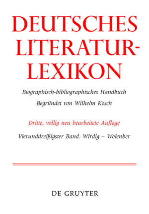 Deutsches Literatur-Lexikon: Wirdig - Wol | Bundesamt für magische Wesen
