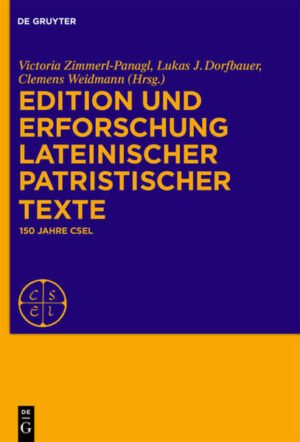 Seit 150 Jahren ist das Corpus Scriptorum Ecclesiasticorum Latinorum (CSEL, Universität Salzburg) um die Erforschung und im Besonderen um die Edition lateinischer patristischer Texte der Spätantike bemüht. Der vorliegende Sammelband stellt die Bandbreite philologischer Arbeit, wie sie am CSEL und in dessen Rahmen heute geleistet wird, exemplarisch dar: Er umfasst einerseits Beiträge zu unterschiedlichen Aspekten der Editionstätigkeit des CSEL, die von Fragen zur Methodik des Edierens bis zur Präsentation neuer Ergebnisse zu einem bisher verloren geglaubten spätantiken Evangelienkommentar aus der ersten Hälfte des 4. Jahrhunderts (Fortunatian von Aquileia) reichen. Andererseits werden neue textphilologische, im weitesten Sinn interpretatorische Ansätze zu Fragen der spätantiken patristischen Literatur vorgestellt. Die Artikel beschäftigen sich u.a. mit Tertullian, Fortunatian von Aquileia, Ambrosius, Prudentius, Augustinus, Hieronymus, Eucherius, Gregor von Nazianz und mit monastischen Texten.