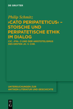 "Cato Peripateticus"  stoische und peripatetische Ethik im Dialog | Bundesamt für magische Wesen