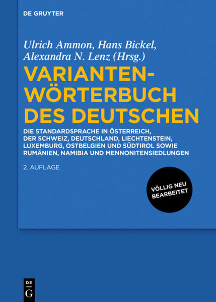 Variantenwörterbuch des Deutschen | Bundesamt für magische Wesen