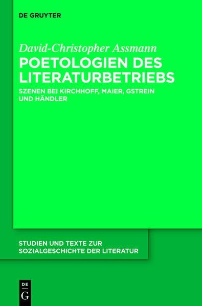 Poetologien des Literaturbetriebs | Bundesamt für magische Wesen