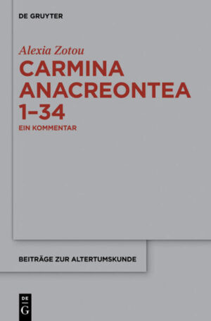 Carmina anacreontea 1-34 | Bundesamt für magische Wesen