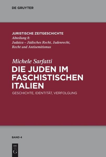 Die Juden im faschistischen Italien | Bundesamt für magische Wesen