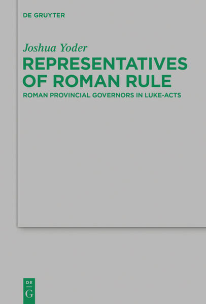 Luke-Acts contains a wealth of material that is relevant to politics, and the relationship between Jesus and his followers and the Roman Empire becomes an issue at a number of points. The author's fundamental attitude toward Rome is hard to discern, however. The complexity of Luke's task as both a creative writer and a mediator of received tradition, and perhaps as well the author's own ambivalence, have left conflicting evidence in the narrative. Scholarly treatments of the issue have tended to survey in a relatively short scope a great amount of material with different degrees of relevance to the question and representing different proportions of authorial contribution and traditional material. This book attempts to make a contribution to the discussion by narrowing the focus to Luke's depiction of the Roman provincial governors in his narrative, interpreted in terms of his Greco-Roman literary context. Luke's portraits of Roman governors can be seen to invoke expectations and concerns that were common in the literary context. By these standards Luke's portrait of these Roman authority figures is relatively critical, and demonstrates his preoccupation with Rome's judgment of the Christians more than a desire to commend Roman rule.