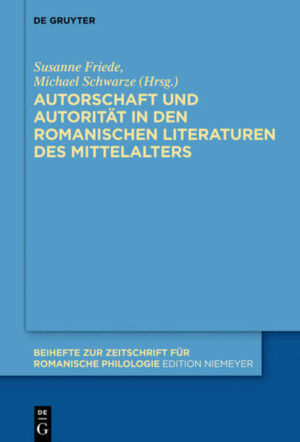 Autorschaft und Autorität in den romanischen Literaturen des Mittelalters | Bundesamt für magische Wesen