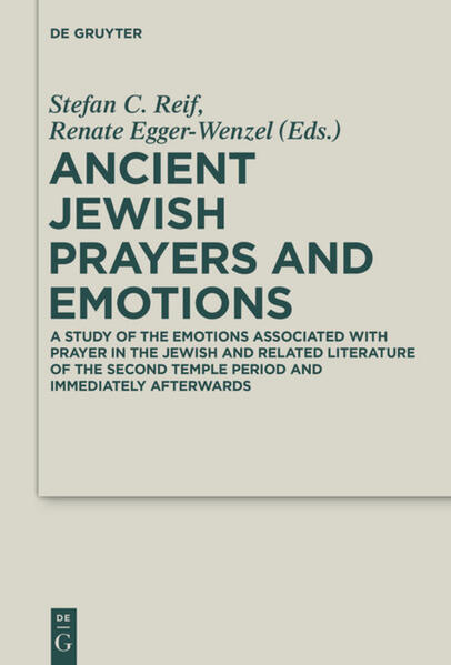 Given the recent interest in the emotions presupposed in early religious literature, it has been thought useful to examine in this volume how the Jews and early Christians expressed their feelings within the prayers recorded in some of their literature. Specialists in their fields from academic institutions around the world have analysed important texts relating to this overall theme and to what is revealed with regard to such diverse topics as relations with God, exegesis, education, prophecy, linguistic expression, feminism, happiness, grief, cult, suicide, non-Jews, Hellenism, Qumran and Jerusalem. The texts discussed are in Greek, Hebrew and Aramaic and are important for a scientific understanding of how Rabbinic Judaism and Early Christianity developed their approaches to worship, to the construction of their theology and to the feelings that lay behind their religious ideas and practices. The articles contribute significantly to an historical understanding of how Jews maintained their earlier traditions but also came to terms with the ideology of the dominant Hellenistic culture that surrounded them.