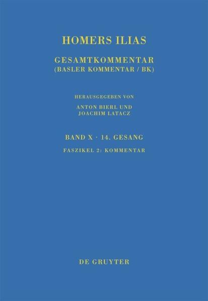 Homerus: Homers Ilias. Vierzehnter Gesang: Kommentar | Bundesamt für magische Wesen