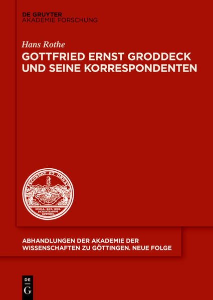 Gottfried Ernst Groddeck und seine Korrespondenten | Bundesamt für magische Wesen