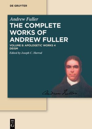 In The Gospel Its Own Witness (1799), Andrew Fuller not only engaged with Thomas Paine’s attack on Christianity and on the reliability of the Bible, but also interacted with the philosophical position of a number of Enlightenment thinkers. This critical edition is based on the third edition of Fuller’s treatise (1802) and includes a detailed introduction that sets the work in its provenance.