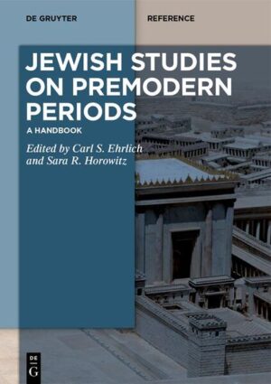 This volume examines new developments in the fields of premodern Jewish studies over the last thirty years. The essays in this volume, written by leading experts, are grouped into four overarching temporal areas: the First Temple, Second Temple, Rabbinic, and Medieval periods. These time periods are analyzed through four thematic methodological lenses: the social scientific (history and society), the textual (texts and literature), the material (art, architecture, and archaeology), and the philosophical (religion and thought). Some essays offer a comprehensive look at the state of the field, while others look at specific examples illustrative of their temporal and thematic areas of inquiry. The volume presents a snapshot of the state of the field, encompassing new perspectives, directions, and methodologies, as well as the questions that will animate the field as it develops further. It will be of interest to scholars and students in the field, as well as to educated readers looking to understand the changing face of Jewish studies as a discipline advancing human knowledge
