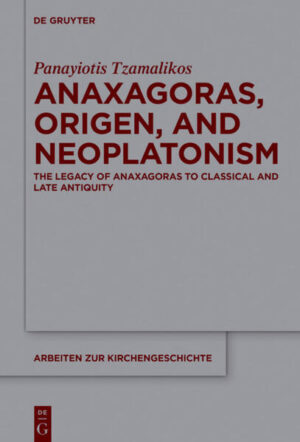 Origen has been always studied as a theologian and too much credit has been given to Eusebius’ implausible hagiography of him. This book explores who Origen really was, by pondering into his philosophical background, which determines his theological exposition implicitly, yet decisively. For this background to come to light, it took a ground-breaking exposition of Anaxagoras’ philosophy and its legacy to Classical and Late Antiquity (Plato, Aristotle, Stoics, Origen, Neoplatonism), assessing critically Aristotle’s distorted representation of Anaxagoras. Origen, formerly a Greek philosopher of note, whom Proclus styled an anti-Platonist, is placed in the history of philosophy for the first time. By drawing on his Anaxagorean background, and being the first to revive the Anaxagorean Theory of Logoi, he paved the way to Nicaea. He was an anti-Platonist because he was an Anaxagorean philosopher with far-reaching influence, also on Neoplatonists such as Porphyry. His theology made an impact not only on the Cappadocians, but also on later Christian authors. His theory of the soul, now expounded in the light of his philosophical background, turns out more orthodox than that of some Christian stars of the Byzantine imperial orthodoxy.