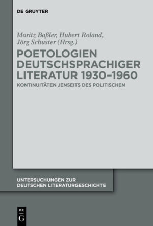 Poetologien deutschsprachiger Literatur 1930-1960 | Bundesamt für magische Wesen