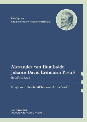 Alexander von Humboldt: Johann David Erdmann Preuß