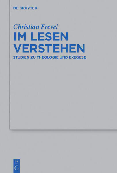 Der Band versammelt Studien des Autors zu aktuellen Fragen des Deuteronomistischen Geschichtswerks, der Komposition der Klaglieder, zum Monotheismus und zum Bilderverbot. Neben methodischen und hermeneutischen Aspekten werden rezeptionsgeschichtliche und theologische Themen bearbeitet. Der Band enthält Beiträge zu Texten aus allen Kanonteilen Gen 34, Ex 18