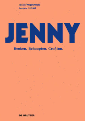 JENNY. Ausgabe 03 | Bundesamt für magische Wesen