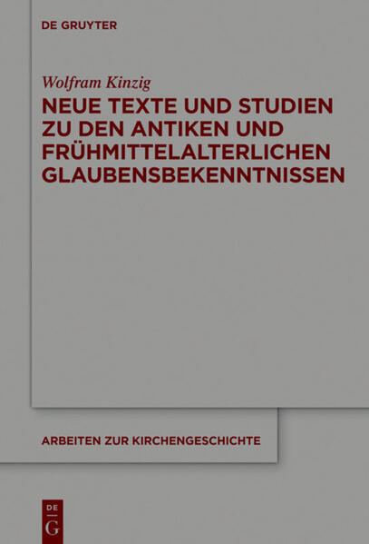 Die Forschung zu den antiken und frühmittelalterlichen Glaubensbekenntnissen (Symbolen) hat sich in den letzten Jahren zu einem der aufregendsten Felder der Kirchengeschichte entwickelt. Alte Gewissheiten etwa bezüglich des Alters des Apostolischen Glaubensbekenntnisses und seiner Entstehungsgeschichte wurden im Lichte neuer Entdeckungen in Frage gestellt. Der Verfasser ist seit vielen Jahren an dieser Forschung maßgeblich beteiligt. Im vorliegenden Band sind neue Editionen bisher nicht oder nur unvollständig bekannter lateinischer und griechischer Texte enthalten. Darüber hinaus versammelt er eine Reihe von Studien, in denen der Verfasser unbekannten Aspekten der Geschichte der Symbole nachgeht und zu überraschenden Erkenntnissen kommt, die die Glaubensbekenntnisse in neuem Licht erscheinen lassen.