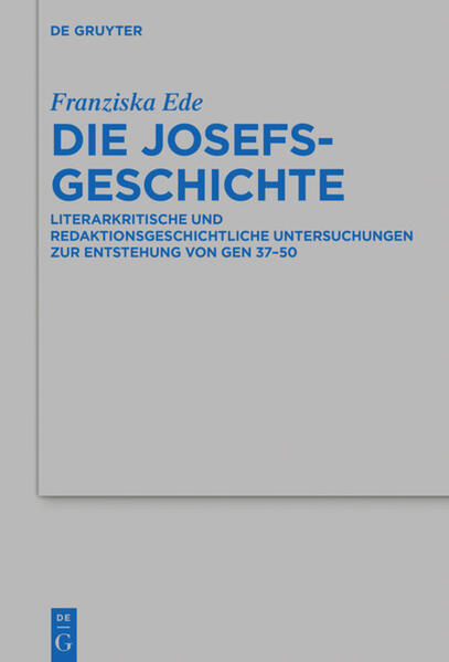 Die Arbeit rekonstruiert mit den Methoden der Redaktionsgeschichte die literarische Entstehung der Josefsgeschichte (Gen 37-50) und fragt in diesem Zusammenhang auch nach ihrer Funktion als Fortführung der Vätererzählungen bzw. als Hinführung zum Exodus. Dabei wird versucht, sich weitestgehend von Vorannahmen bzw. übergeordneten Modellen zu lösen und stattdessen von einer erneuten Analyse der Einzeltexte auszugehen. Im Ergebnis zeigt sich, dass die Josefsgeschichte sukzessive zu ihrer heutigen Gestalt angewachsen ist. Bereits der älteste Bestand (Gen 37- 41*) dürfte vor dem Hintergrund der Vätergeschichte (Gen 12-36*) zu verstehen sein, wohingegen eine Verbindung mit dem Exodus erst sekundär, aber noch vor der Einfügung des priesterschriftlichen Materials, mit dem Aufbruch Israels nach Ägypten (Gen 45ff) erfolgt sein wird.