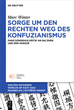 Die Erforschung des innerkonfuzianischen Gelehrtendiskurses in der Qingdynastie wurde-auch im Westen-über lange Zeit stark beeinflusst vom Erkenntnisinteresse der Autoren des "Vierten Mai" und der 1930er Jahre, die in der Qingzeit Vorwegnahmen ihre eigenen Anliegen verorteten. Entsprechend wurden die exegetischen Schulrichtungen der hanxue und kaozhengxue als Vorläufer wissenschaftlichen Denkens gefeiert.Die vorliegende Studie untersucht im Detail anhand der Kritik eines Vertreters der konfuzianischen Orthodoxie-Fang Dongshu in seinem Werk Hanxue Shangdui-an bekannten Autoren der hanxue und vor allem an Dai Zhen, welche Themen und Methoden in der Zeit selbst diskutiert wurden und sie stellt durch ihre Ergebnisse die tradierten Zuschreibungen von Autoren wie Hu Shi u.a. in Frage. Durch seine fundamentale Kritik an Dai Zhen hat der Tongcheng-Gelehrte Fang Dongshu Dais Einfluss auf den Konfuzianismus der Qingzeit eingeschränkt-und vielleicht die Grundlage geliefert für dessen Apotheose nach dem Ende der Kaiserzeit.