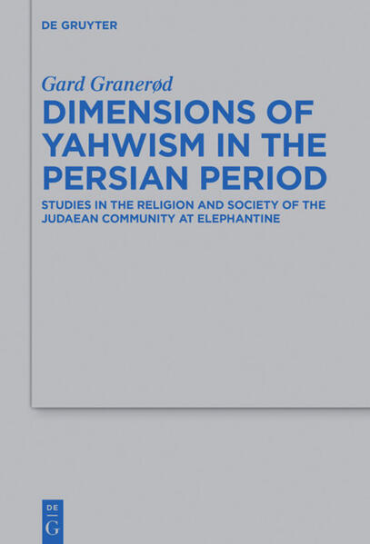 What was Judaean religion in the Persian period like? Is it necessary to use the Bible to give an answer to the question? Among other things the study argues that • the religion practiced in the 5th c. BCE Elephantine community and which is reflected in the so-called Elephantine documents represent a well-attested manifestation of lived Persian period Yahwism,• as religio-historical sources, the Elephantine documents reveal more about the actual religious practice of the Elephantine Judaeans than what the highly edited and canonised texts of the Bible reveal about the religious practice of the contemporary Yahwistic coreligionists in Judah, and• the image of the Elephantine Judaism emerging from the Elephantine documents can revise the canonised image of Judaean religion in the Persian period (cf. A. Assmann). The Elephantine Yahwism should not be interpreted within a framework dependent upon theological, conceptual and spatial concepts alien to it, such as biblical ones. The study proposes an alternative framework by approaching the Elephantine documents on the basis of N. Smart’s multidimensional model of religion. Elephantine should not be exotified but brought to the very centre of any discussion of the history of Judaism.