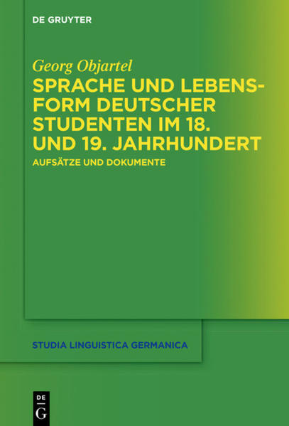 Sprache und Lebensform deutscher Studenten im 18. und 19. Jahrhundert | Bundesamt für magische Wesen