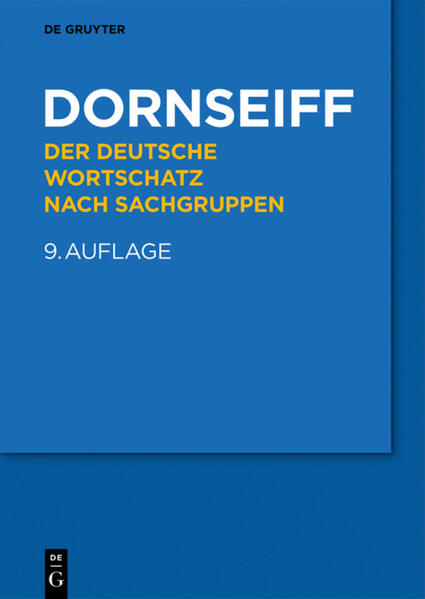 Der deutsche Wortschatz nach Sachgruppen | Bundesamt für magische Wesen