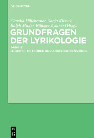 Lyrikologie: Grundfragen der Lyrikologie 2 | Bundesamt für magische Wesen